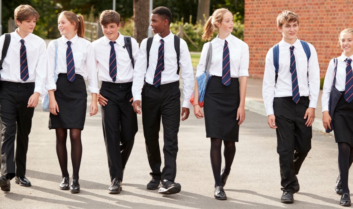 secondary school uniform england